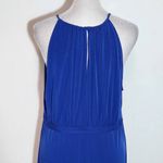 Suite 7 Blue Sleeveless Maxi Dress Size 10 Blue and White Maxi Dress Photo 6
