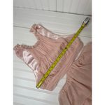 Leena for Mac Duggal 55817 High Neck Tiered Prom Dress Dress Blush Cut Out Sze 6 Pink Photo 3