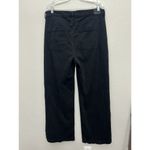 American Eagle Women’s Wide Leg Baggy Jeans Pants Black 12 Black High Rise Photo 1