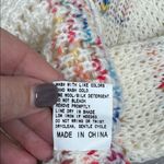 Charming Charlie Rainbow Chunky Knit Sweater Photo 3