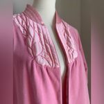 Vanity Fair Vintage Pink Zip Pockets Housecoat Robe, Size Large Photo 5