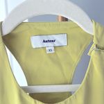 Auteur Studio Zippora 100% Silk Designer Low Back Dress Pistachio Green XS $490 Photo 9