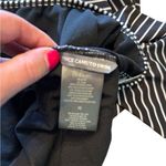 Vince Camuto  Off-Shoulder Striped One Piece - Black and White Photo 5