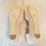 Toms ππ Rose Gold Floral Platform Wedge Sandals Photo 7