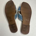 DV Dolce Vita Juneau Denim Criss Cross Slides Sandals Women's Size 9.5 Blue Photo 6
