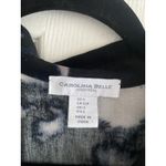 Carolina belle  Montreal Womens Small Blue‎ Button Front Top Collared Photo 1