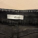 KanCan Estilo black wash flare stretch 5 pocket high waisted jeans Size 15/31. Photo 7