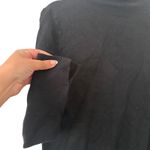 ZARA Mockneck Basic Knit Sweater Black Sz Large Photo 1