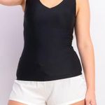 Maidenform Flexees Black V Neck All Day Shaper Tank Photo 0