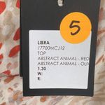 n:philanthropy ‎ Animal Print One Shoulder Slash Detail Top Small New Photo 3