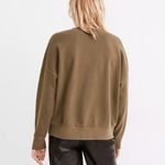 Madewell Women’s (Re)sourced Cotton Cardigan Sweatshirt in Kale Size XXS Photo 5