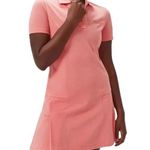 Outdoor Voices  Coral Stretch Cotton Short Sleeve Pleated Mini Polo‎ Tennis Dress Photo 0