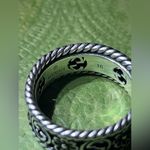 Gucci  Interlocking Silver Ring Photo 6