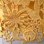 Boston Proper Yellow Lace Three Quarter sleeved Jacket size XS Photo 10