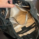 Kate Spade  Black Patent Leather Croc Pattern Shoulder Bag Satchel Tote EUC Photo 3