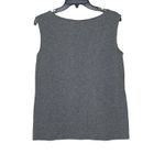 CAbi  Lacy Tee Gray Knit Top Muscle Tank Stretch Lace Trim Size‎ Small Women Photo 8