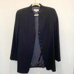 Giorgio Armani Navy Women's Button Blazer Photo 20