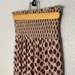 Juicy Couture Maxi Dress sz S Smocked Boho Hippie Strapless Beach Royalty Flowy Photo 1