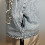 White Stag  Vintage Women's Floral Embroidered Jean Jacket 90s Denim Sz L NWOT Photo 4