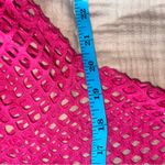 Avidlove Hot Pink Mesh Crop‎ Top | Juniors L | Festival Clubwear Size undefined Photo 8