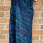 Vince  Alpaca Wool Blend Chunky Knit Sweater Vest Womens Small Blue Purple Photo 7