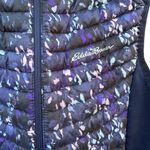Eddie Bauer  First Ascent Stormdown 800 Down Puffer Vest Blue/pink ~Wmns XS Photo 1