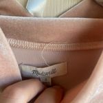 Madewell Blush Velvet Turtleneck Photo 4