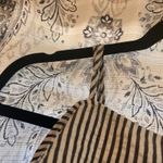 Collective Concepts  Floral Stripe Off Shoulder Top Size Large‎ Photo 4