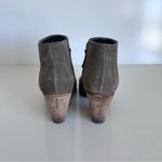 Giuseppe Zanotti  Nicky Ankle Boots Suede Side Zip Pointed Toe Photo 4