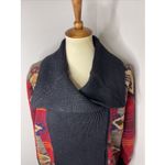 Peruvian Connection Vintage  Alpaca Knit Aztec Chunky Cardigan Sweater Large L Photo 5