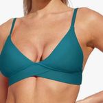 Heathyoga xl bikini top only NEW‎ crossbody removalable padding adjustable strap Green Photo 1