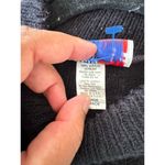 American Pride Womens Vintage Black Hearts Sweater Witchy Goth Grunge SIZE L Size L Photo 4