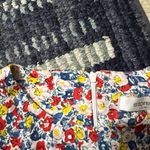 Storets  yellow red & blue floral mini dress s/m Photo 7