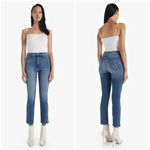 💕MOTHER💕 The Double Dazzler Jeans ~ Leaps And Bounds 26 Blue Photo 2