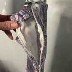 Sigrid Olsen  Purple and White Leaf Print Pants SIZE‎ 8 Photo 11