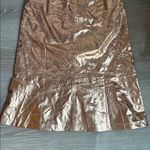 Tuckernuck Gold Metalic London Midi Skirt Photo 10