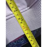 Givenchy ‎ LOGO Cropped Fleece Hoodie TUFTED COTTON Purple Photo 10