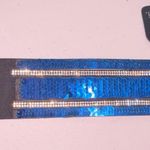 Paparazzi NWT Blue / Pink Reversible Sequins Bracelet Photo 0