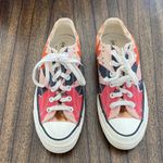 Converse  Chuck 70 Low Floral Sneakers Women’s 8.5 EU 39.5 Pink/Orange/Egret Photo 1
