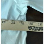 Chico's  3 US XL White Button Front Tuxedo Pleated Top Blouse Preppy Career Office Photo 5