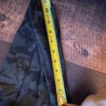 Lululemon  Dark Green Camo High-Rise Biker Shorts | Size 4 Photo 3