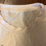 Cream womens USA red white blue Shirt with Patriotic Print Photo 1