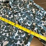 Tory Burch  Vine Pattern Brigitte Blouse Vine Issy Green Button Down 2 Safari Photo 4