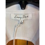 Emory park  Sleeveless Collar Tie Back Mini Dress  White Size Medium nwt (4172) Photo 3