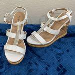 Call it spring ❤Z01- white cork heel wedges Photo 0