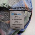 IBKUL Rio Zip Front Crew Neck Dress L Black Multi Long Sleeve Golf UPF 50 Size S Pink Photo 6