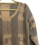 Chelsea and Violet Cream Metallic Long Sleeve Wool Blend Sweater Sz S Photo 2