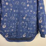 Calme Yessi Quilted Jacket Size XS‎ Astrology Constellation Navy NEW Blue Photo 5