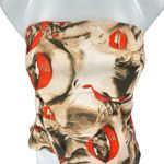 Pretty Little Thing NWT  Multicolor Printed Strapless Bandeau Crop Tube Tank Top 8 Photo 2