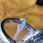 Natural Sava Sphene Apatite Sterling Silver Cocktail Ring Size 6 Blue Photo 5